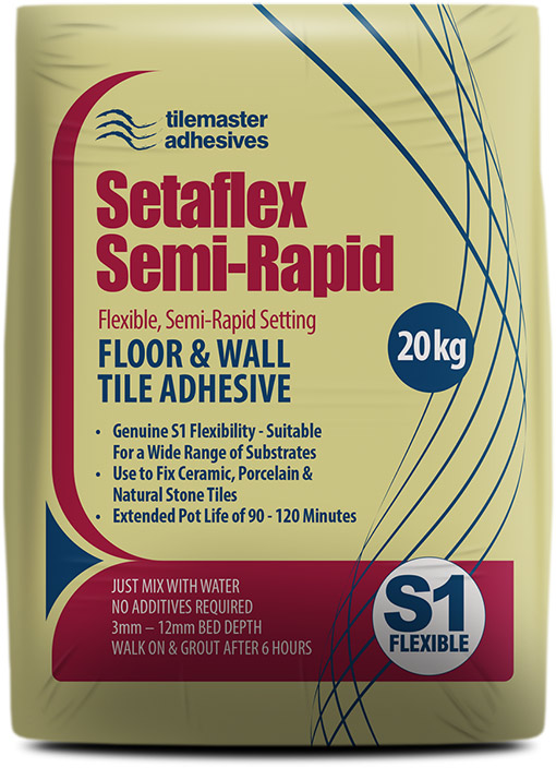 Tilemaster Setaflex Semi-Rapid pallet deals and bulk buy