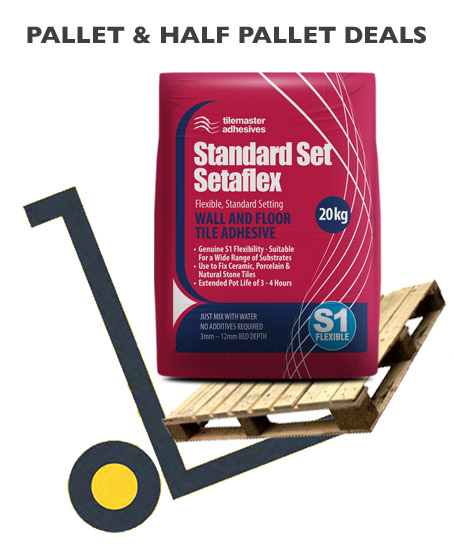 Tilemaster Standard Set Setaflex pallet deals and bulk buy