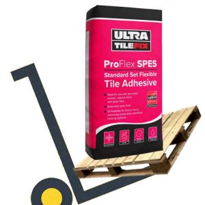 Ultra Tile Fix Pro Flex SP+ES Standard Set Wall & Floor Adhesive S1 WHITE Bulk Buy and Pallet Deals