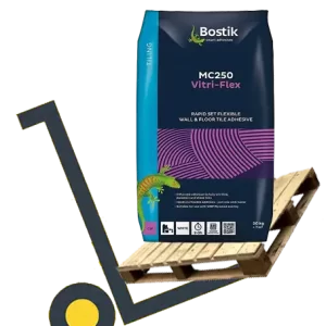 Bostik MC250 Vitri-Flex Rapid Set Wall & Floor Tile Adhesive 20kg - Pallets Deals and Bulk Buy