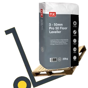 NX 3-50mm Pro Floor Leveller 20Kg - Pallet Deals and Bulk Buy
