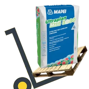 Mapei Ultraplan Maxi 3230 Ultra-fast drying self-levelling compound - Pallet Deals and Bulk Buy