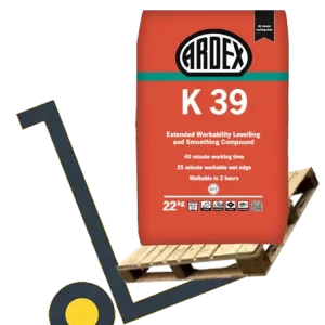 Ardex K39 High Flow Levelling and Smoothing Compound - Pallet Deals and Bulk Buy