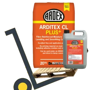 ARDITEX CL PLUS+ Fibre Reinforced Moisture Tolerant Levelling & Smoothing Compound - Pallet Deals and Bulk Buy ( Ardex )