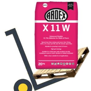 Ardex X 11 W - Enhanced Flexible S1 Tile Adhesive WHITE - Pallet Deals and Bulk Buy